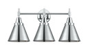 Bathroom Fixtures Three Lights by Innovations ( 405 | 447-3W-PC-M13-PC-LED Caden ) 