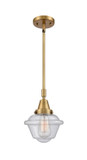 Mini Pendants Glass Down by Innovations ( 405 | 447-1S-BB-G534-LED Caden ) 