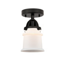 Semi-Flush Mts. Cage by Innovations ( 405 | 288-1C-BK-G181S-LED Nouveau 2 ) 