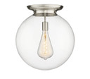 Flush Mounts Glass Down by Innovations ( 405 | 221-1F-SN-G202-18 Essex ) 