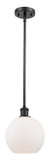 Mini Pendants Glass Down by Innovations ( 405 | 516-1S-BK-G121-8-LED Ballston ) 