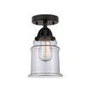 Semi-Flush Mts. Cage by Innovations ( 405 | 288-1C-BK-G182-LED Nouveau 2 ) 
