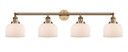 Bathroom Fixtures Four Lights by Innovations ( 405 | 215-BB-G71-LED Franklin Restoration ) 