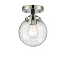 Semi-Flush Mts. Glass Down by Innovations ( 405 | 284-1C-BPN-G204-6 Nouveau ) 