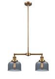 Mid. Chandeliers Glass Down by Innovations ( 405 | 209-BB-G73-LED Franklin Restoration ) 