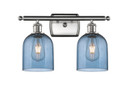 Bathroom Fixtures Two Lights by Innovations ( 405 | 516-2W-SN-G558-6BL Ballston ) 