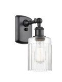 Sconces Single Glass by Innovations ( 405 | 516-1W-BK-G342 Ballston ) 