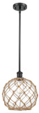 Pendants Sphere by Innovations ( 405 | 516-1S-BK-G122-10RB-LED Ballston ) 