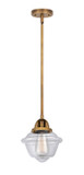 Mini Pendants Glass Down by Innovations ( 405 | 288-1S-BB-G532 Nouveau 2 ) 