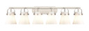 Bathroom Fixtures Five+Lights by Innovations ( 405 | 423-6W-SN-G411-6WH Downtown Urban ) 