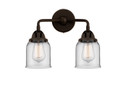 Bathroom Fixtures Two Lights by Innovations ( 405 | 288-2W-OB-G52 Nouveau 2 ) 