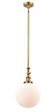Pendants Sphere by Innovations ( 405 | 206-BB-G201-10-LED Franklin Restoration ) 