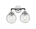 Bathroom Fixtures Two Lights by Innovations ( 405 | 284-2W-BPN-G204-6-LED Nouveau ) 