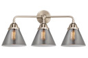 Bathroom Fixtures Three Lights by Innovations ( 405 | 288-3W-SN-G43-LED Nouveau 2 ) 