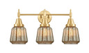 Bathroom Fixtures Three Lights by Innovations ( 405 | 447-3W-SG-G146-LED Caden ) 