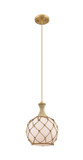 Mini Pendants Glass Down by Innovations ( 405 | 415-1PR-BB-G121-8RB Ballston ) 