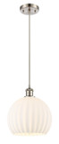 Mini Pendants Glass Down by Innovations ( 405 | 516-1P-SN-G1217-10WV Ballston ) 