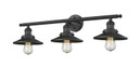 Bathroom Fixtures Three Lights by Innovations ( 405 | 205-BK-M6 Franklin Restoration ) 