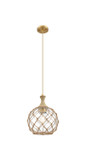 Mini Pendants Glass Down by Innovations ( 405 | 415-1PR-BB-G122-10RB Ballston ) 