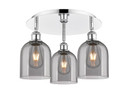 Semi-Flush Mts. Multi-port/Cluster by Innovations ( 405 | 516-3C-PC-G558-6SM Ballston ) 
