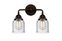Bathroom Fixtures Two Lights by Innovations ( 405 | 288-2W-OB-G54 Nouveau 2 ) 