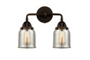 Bathroom Fixtures Two Lights by Innovations ( 405 | 288-2W-OB-G58-LED Nouveau 2 ) 