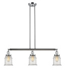 Linear/Island 3 Light Bar by Innovations ( 405 | 213-PC-G184-LED Franklin Restoration ) 