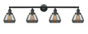 Bathroom Fixtures Four Lights by Innovations ( 405 | 215-BK-G173 Franklin Restoration ) 