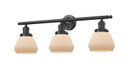 Bathroom Fixtures Three Lights by Innovations ( 405 | 205-OB-G171-LED Franklin Restoration ) 