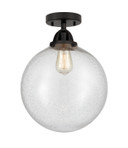 Semi-Flush Mts. Cage by Innovations ( 405 | 288-1C-BK-G204-12 Nouveau 2 ) 