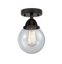 Semi-Flush Mts. Cage by Innovations ( 405 | 288-1C-BK-G204-6 Nouveau 2 ) 