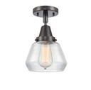 Semi-Flush Mts. Glass Down by Innovations ( 405 | 447-1C-BK-G172 Caden ) 