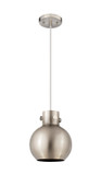 Mini Pendants Metal Shade by Innovations ( 405 | 410-1PS-SN-M410-8SN Downtown Urban ) 