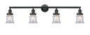 Bathroom Fixtures Four Lights by Innovations ( 405 | 215-BK-G182S Franklin Restoration ) 
