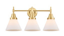 Bathroom Fixtures Three Lights by Innovations ( 405 | 447-3W-SG-G41-LED Caden ) 