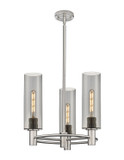 Mini Chandeliers Glass Shade by Innovations ( 405 | 434-3CR-SN-G434-12SM Downtown Urban ) 