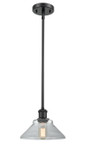 Mini Pendants Glass Down by Innovations ( 405 | 516-1S-BK-G132-LED Ballston ) 