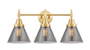 Bathroom Fixtures Three Lights by Innovations ( 405 | 447-3W-SG-G43 Caden ) 