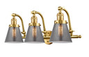 Bathroom Fixtures Three Lights by Innovations ( 405 | 515-3W-SG-G63 Franklin Restoration ) 