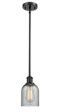 Mini Pendants Glass Down by Innovations ( 405 | 516-1S-BK-G257-LED Ballston ) 
