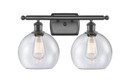 Bathroom Fixtures Two Lights by Innovations ( 405 | 516-2W-OB-G124-8 Ballston ) 