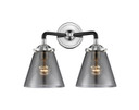 Bathroom Fixtures Two Lights by Innovations ( 405 | 284-2W-BPN-G63 Nouveau ) 