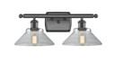 Bathroom Fixtures Two Lights by Innovations ( 405 | 516-2W-OB-G132 Ballston ) 
