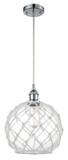 Pendants Glass Down by Innovations ( 405 | 516-1P-PC-G122-10RW-LED Ballston ) 
