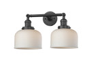 Bathroom Fixtures Two Lights by Innovations ( 405 | 208-OB-G71-LED Franklin Restoration ) 
