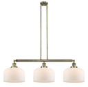 Linear/Island 3 Light Bar by Innovations ( 405 | 213-AB-G71-L-LED Franklin Restoration ) 