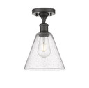 Semi-Flush Mts. Glass Down by Innovations ( 405 | 516-1C-OB-GBC-84 Ballston ) 