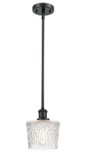 Mini Pendants Glass Down by Innovations ( 405 | 516-1S-BK-G402-LED Ballston ) 