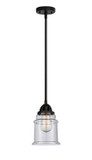 Mini Pendants Glass Down by Innovations ( 405 | 288-1S-BK-G184-LED Nouveau 2 ) 