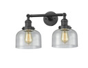 Bathroom Fixtures Two Lights by Innovations ( 405 | 208-OB-G74-LED Franklin Restoration ) 